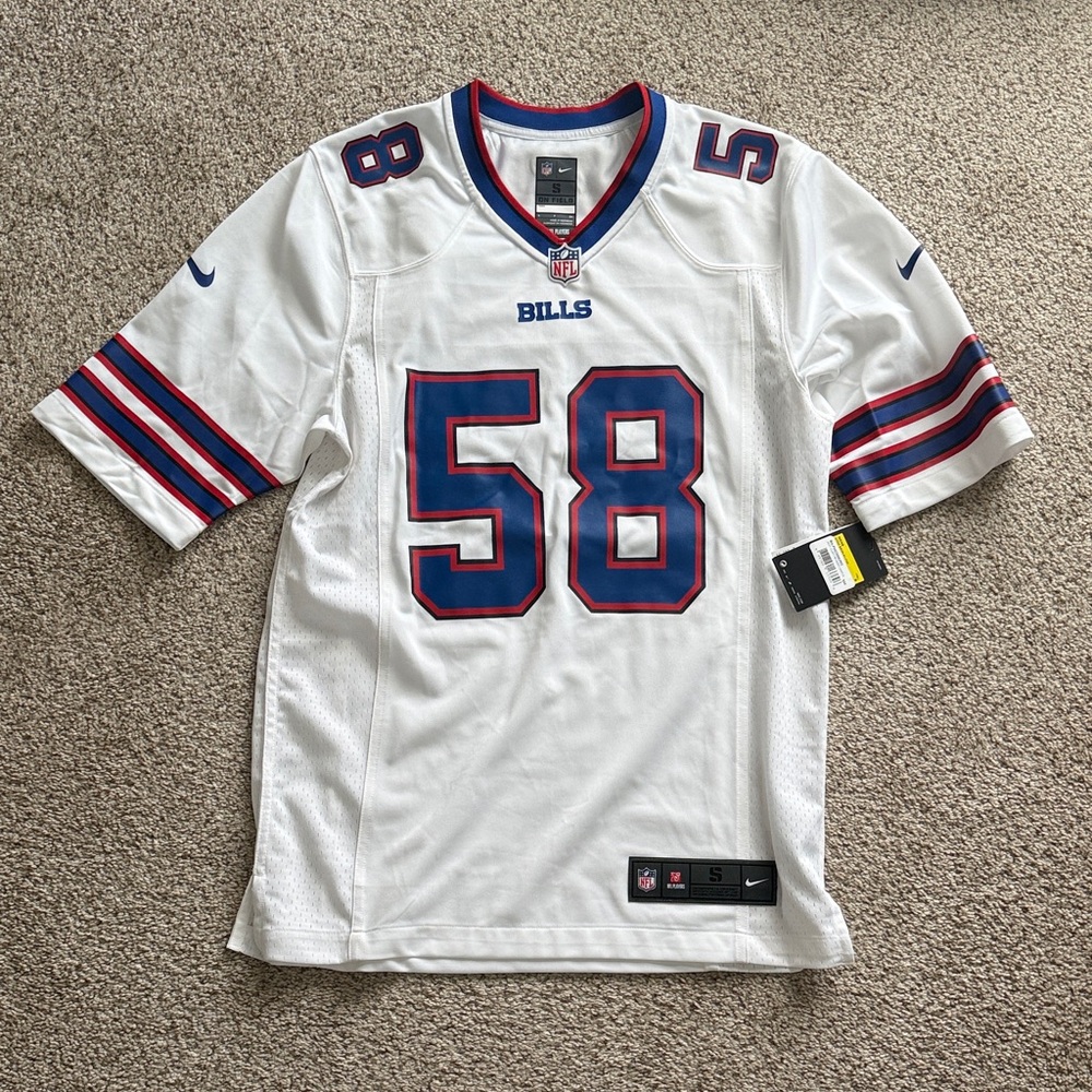 Matt Milano Buffalo Bills Nike Custom Game Jersey - White